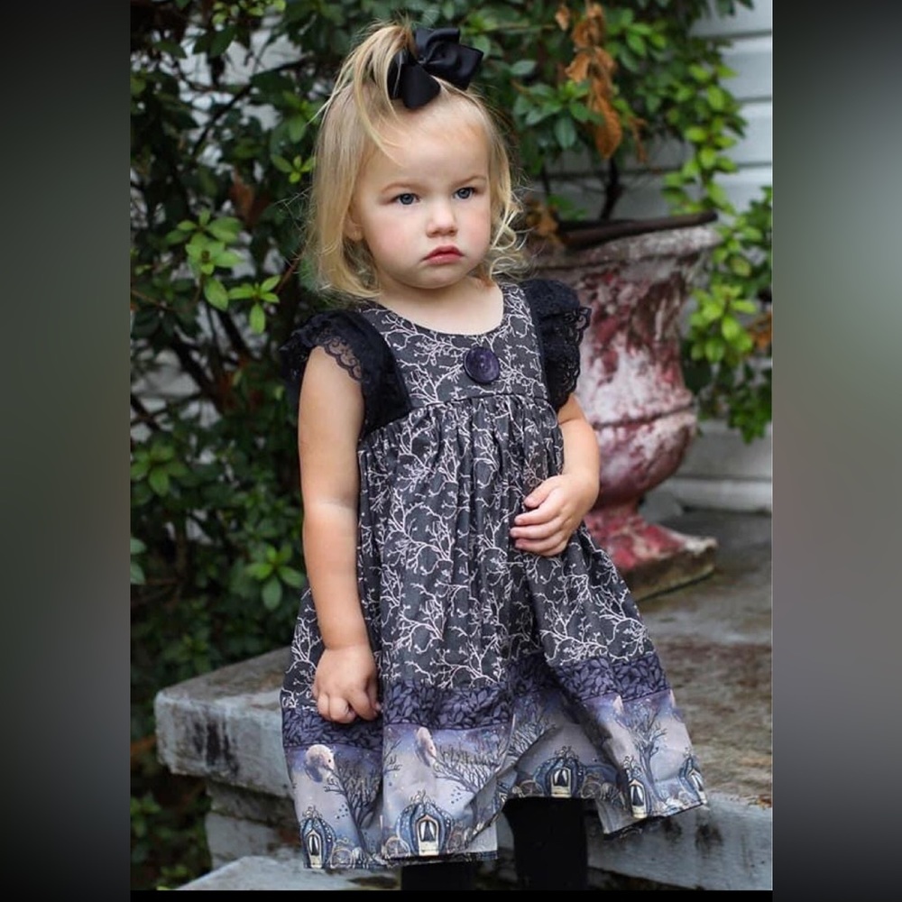 Size 2 handmade Halloween dress